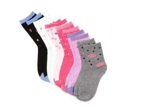 Kit Meia Infantil Menina 48 Pares 1 a 4 Anos Coloridas - Lynx produções Imagem de Kit Meia Infantil Menina 48 Pares 1 a 4 Anos Coloridas