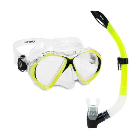 Imagem de Kit Mergulho Mascara Snorkel Mx-02 Fun Dive Melhor Preço !
