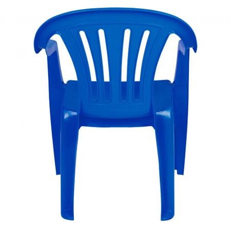 Imagem de Kit Mesa com 4 Cadeiras Poltrona em Plastico Mor