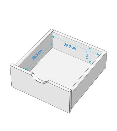 Imagem de Kit Mesa de Cabeceira e Cabeceira Cama de casal 1,40 cm