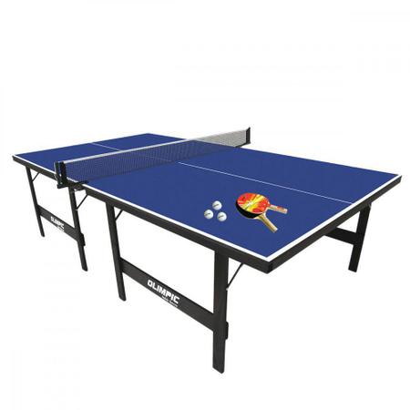 MESA DE PING PONG COM RODAS, SUPORTE E REDE MDP 15mm 1007 KLOPF - Mesa de Ping  Pong - Magazine Luiza