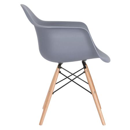 Imagem de KIT - Mesa Eames 70 cm + 2 cadeiras Eiffel DAW com braços