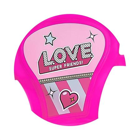 Imagem de Kit Mesa Infantil Meninas Decorada Love + 2 Cadeiras Love Usual