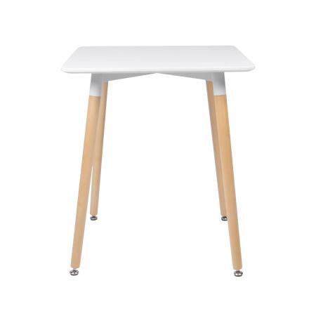 Imagem de KIT - Mesa retangular Eames 60 x 120 cm branco + 4 cadeiras Eiffel DSW