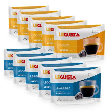Kit Meu legusta Suave - Compatíveis com Nespresso - 100un. Imagem de Kit Meu legusta Suave - Compatíveis com Nespresso - 100un.
