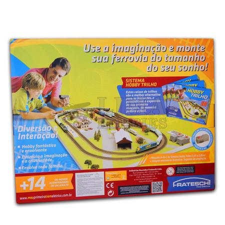 Kit Meu Primeiro Trem Elétrico Trem Carga All Frateschi 6520