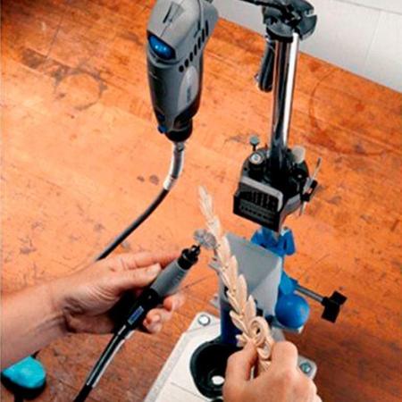 Kit Dremel Micro Retífica 3000 + Estação de Trabalho + Brocas