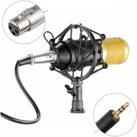 Kit microfone youtuber, gravação, live condensador - DUKIE Imagem de Kit microfone youtuber, gravação, live condensador