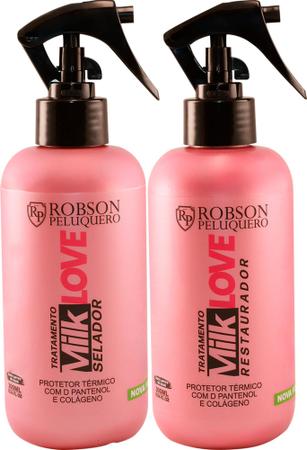 Imagem de Kit milk love 300ml, robson peluquero