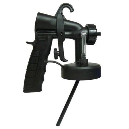 Imagem de kit Min Compresor ar direto motor elétric tufão pistol pintur maquin gatilh pinta portão grade grelh