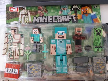 Boneco Minecraft Alex Articulado