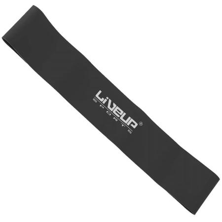 Kit Mini Band Super Forte Roxa + Mini Band Extra Forte Preta Liveup Sports Imagem de Kit Mini Band Super Forte Roxa + Mini Band Extra Forte Preta Liveup Sports