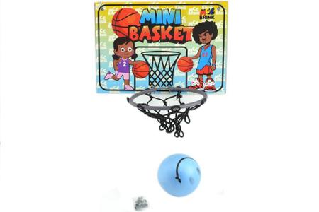 KIT JOGO DE BASQUETE MINI BASKET COM TABELA CESTA E BOLA