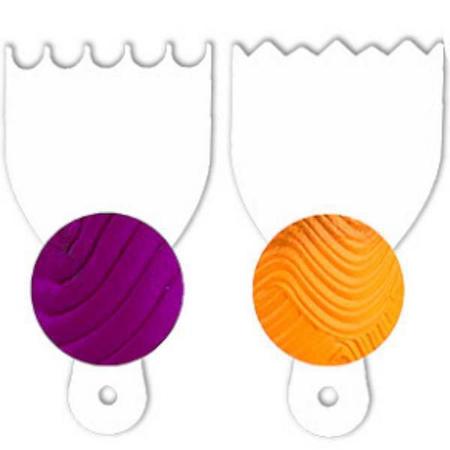 Imagem de Kit Mini Espátulas Decorativas Com 2 Peças - Branca