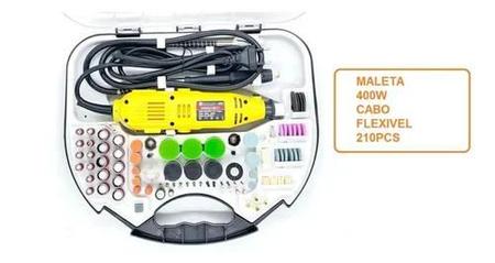 KIT MICRO RETIFICA IMPORTWAY IWKMR234-02 C/ 234 ACESSORIOS 220V - KIT MICRO  RETIFICA IMPORTWAY IWKMR234-02 C/ 234 ACESSORIOS 220V - IMPORTWAY