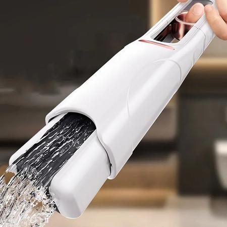 Imagem de Kit Mini Rodo Esfregão Absorvente Portátil + Dispenser esponja inovador para esponja detergente espalha sabão drena e limpa 