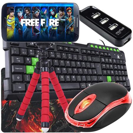 Como jogar Free Fire no PC usando teclado e mouse