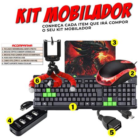 teclado para pubg, placa de jogo fácil de instalar com rodada