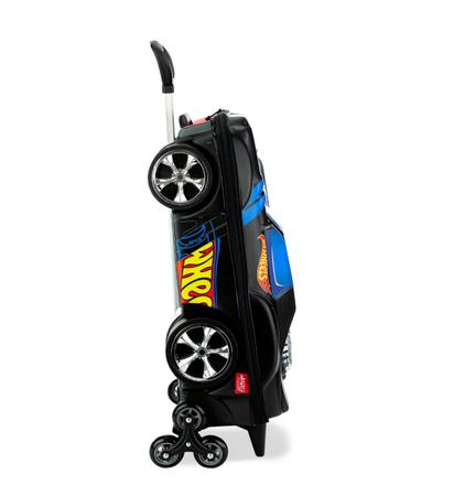 Imagem de Kit Mochila 3D de Rodas e Lancheira Hot Wheels Night Shifter