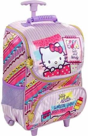 Kit Mochila com Rodinhas Hello Kitty Washi Pink com Lancheira - Kit Mochila  Infantil - Magazine Luiza