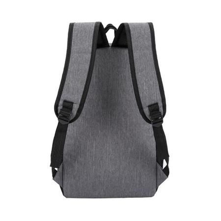 Imagem de Kit Mochila Completo Escolar Masculino Moderno Volta as Aula Espaçosa Estojo Trabalho Bolsa Transversal Multifuncional