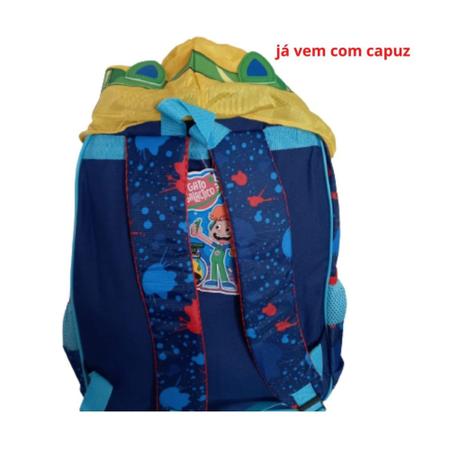 Mochila Rodinhas com Capuz Gato Galáctico Coleção 2023 Original Clio -  Mochila Infantil - Magazine Luiza