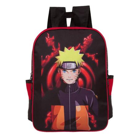 Mochila Meninos Naruto Uzumaki Shippuden Desenho Costas G Cor Preto Desenho  Do Tecido Naruto Desenho