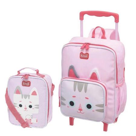 Mochila Feminina Orelhas de Gato