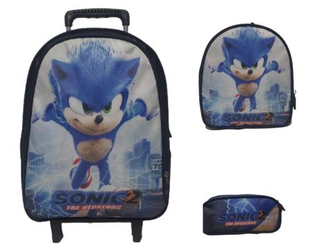 Sonic The Hedgehog lancheira para crianças