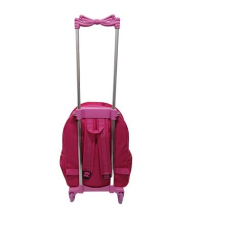 Kit mochila escolar com carrinho Negra Princesa DB Mochila Bolsa Escolar Magazine Luiza
