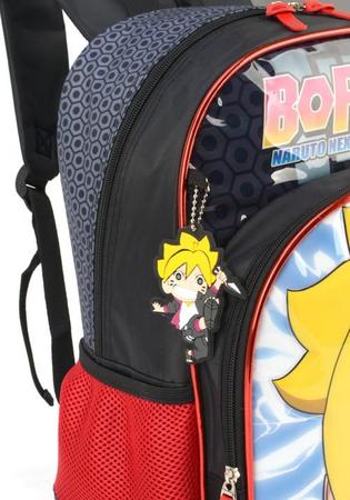 Mochila Costas Boruto Naruto Preta/Vermelha IS38121BR Luxcel - Pedagógica -  Papelaria, Livraria, Artesanato, Festa e Fantasia