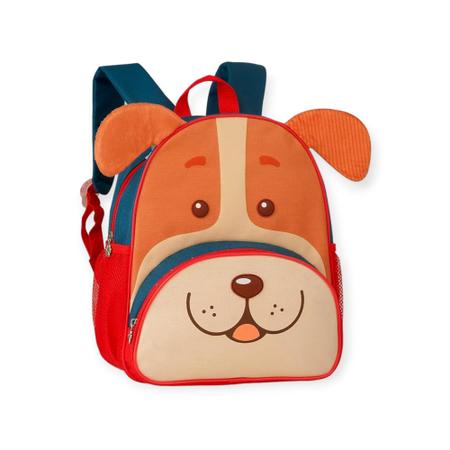 Kit Mochila Escolar Infantil + Lancheira Animais Pets - Clio Pets Imagem de Kit Mochila Escolar Infantil + Lancheira Animais Pets