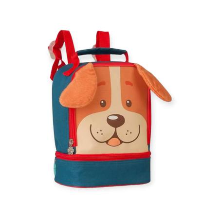 Kit Mochila Escolar Infantil + Lancheira Animais Pets - Clio Pets Imagem de Kit Mochila Escolar Infantil + Lancheira Animais Pets