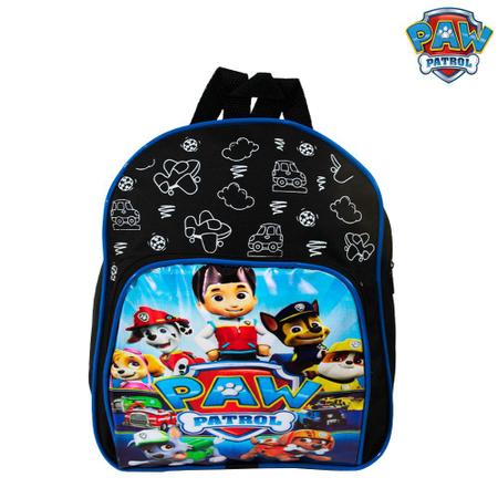 Kit Mochila Escolar Pequena Patrulha Canina Desenho Costas - TOYS 2U Imagem de Kit Mochila Escolar Pequena Patrulha Canina Desenho Costas