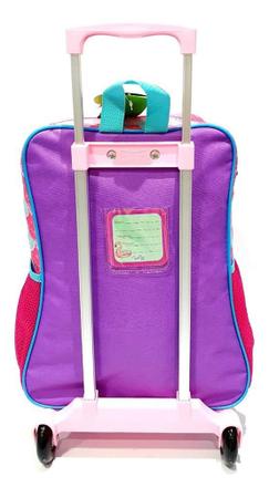 Kit Mochila G Polly Pocket 19M Costas + Lancheira Original