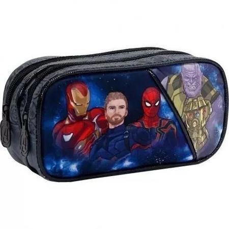 Imagem de Kit Mochila G Rodinha Os Vingadores Guerra Infinita Xeryus