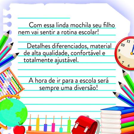 Kit Mochila Infantil Masculina Costa Roblox Lancheira Estojo - Chic Outlet - Economize com estilo!