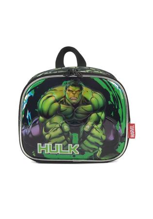 Imagem de Kit Mochila Infantil Rodinha Lancheira Avengers Hulk