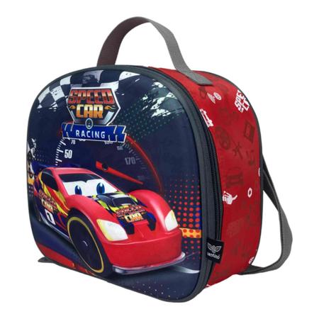 Kit Mochila+Lancheira+Estojo Infantil Speed Car Santino Imagem de Kit Mochila+Lancheira+Estojo Infantil Speed Car Santino