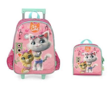 Mochila infantil 44 gatos clearance