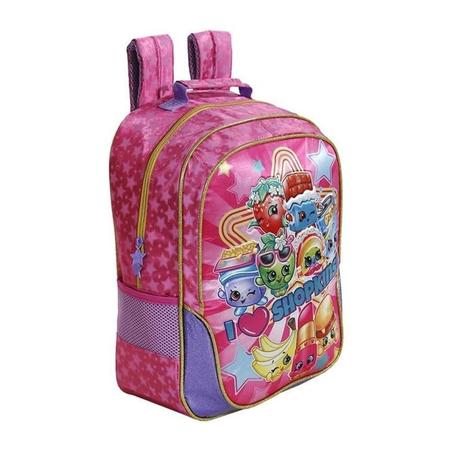 Kit Mochila Shopkins Squishes Com Lancheira Infantil Xeryus