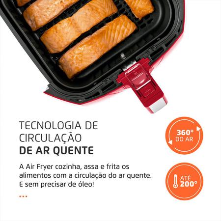Imagem de Kit Mondial Fritadeira Air Fryer AFN-40-FR e Sanduicheira S-19 127V
