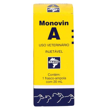 Imagem de Kit Monovin A Bravet  20ml C/ 10 unidades