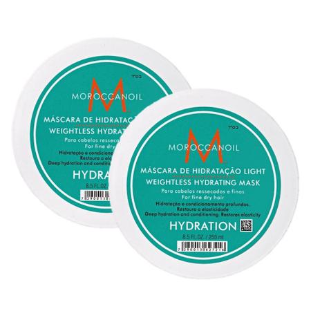 Imagem de Kit Moroccanoil Hydration - Mascara de Hidrataçao Light 250ml (2 Unidades)