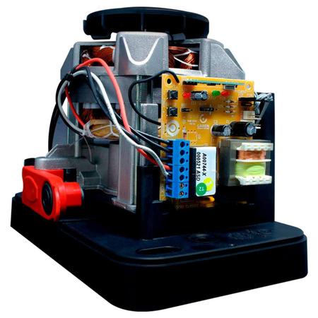 Imagem de Kit Motor de Portão Eletrônico Deslizante DZ Casa Fit 1/4 Garen Automatizador de Portões até 300kg + 4 Metros de Cremalheira