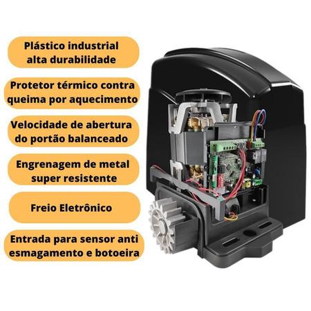 Imagem de Kit Motor Para Portão Deslizante Eletrônico Automático 300Kg
