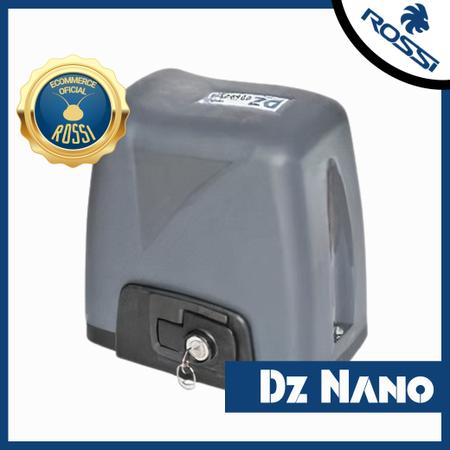 Kit Motor Portão Rossi Deslizante Nano 600Kg + 1 Controle 3m Imagem de Kit Motor Portão Rossi Deslizante Nano 600Kg + 1 Controle 3m