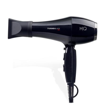 Imagem de Kit mq - secador cabelo mq turbo black 2500w 220v + chapinha prancha mq pro 480 velox bivolt