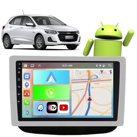 Imagem de Kit multimidia android 9" onix 20/24 car play