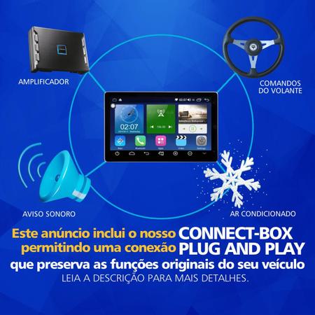 Imagem de Kit Multimidia Android Carplay Strada 2021-2024 9 Pol GPS TV Wifi